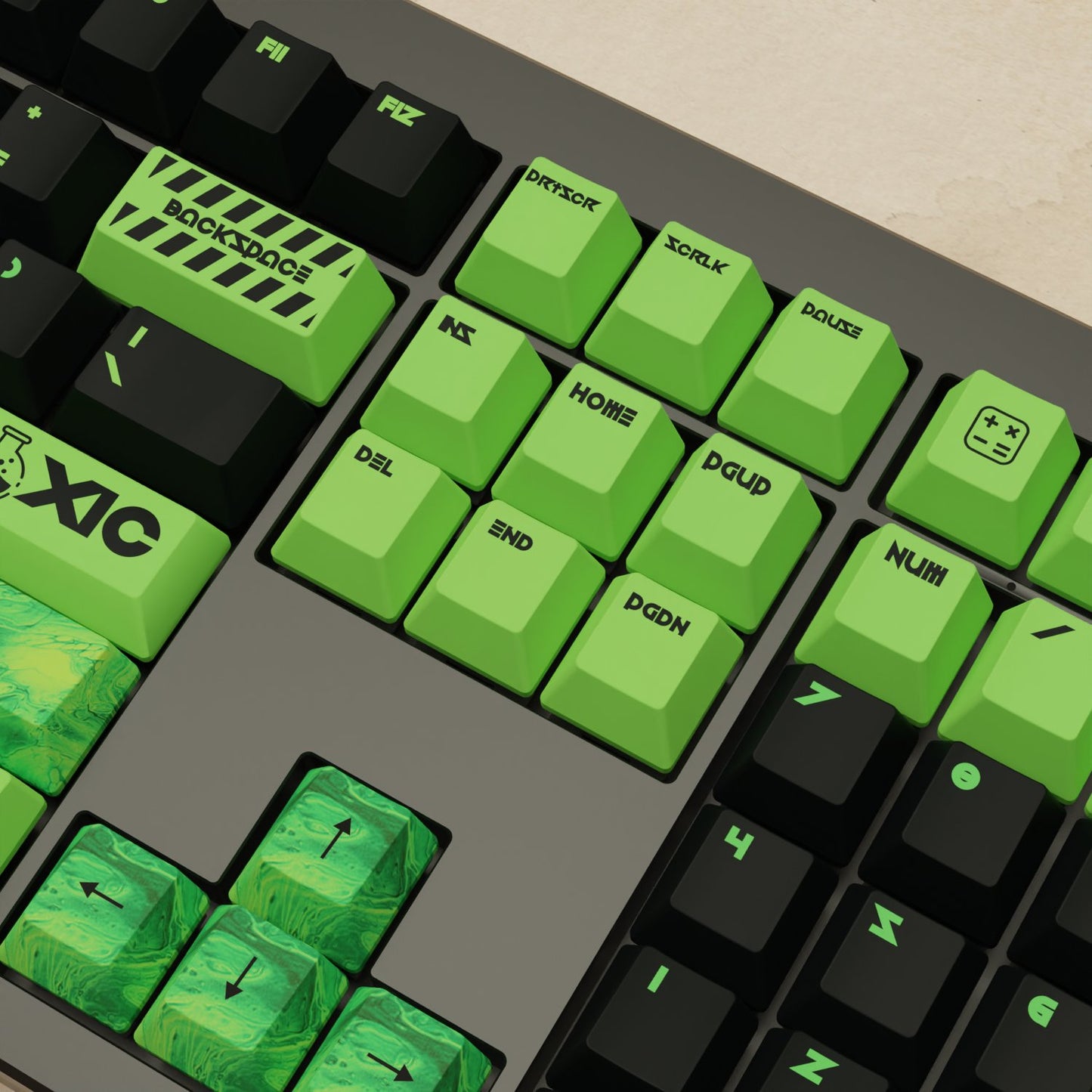 Monsgeek M5 - 100% Toxic Mechanical Keyboard - Goblintechkeys