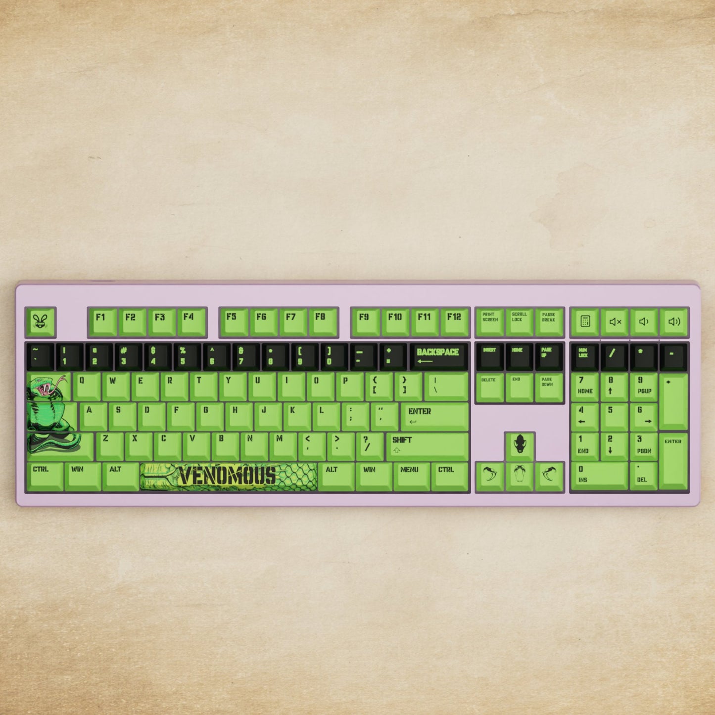 Monsgeek M5 - 100% Venomous Mechanical Keyboard - Goblintechkeys