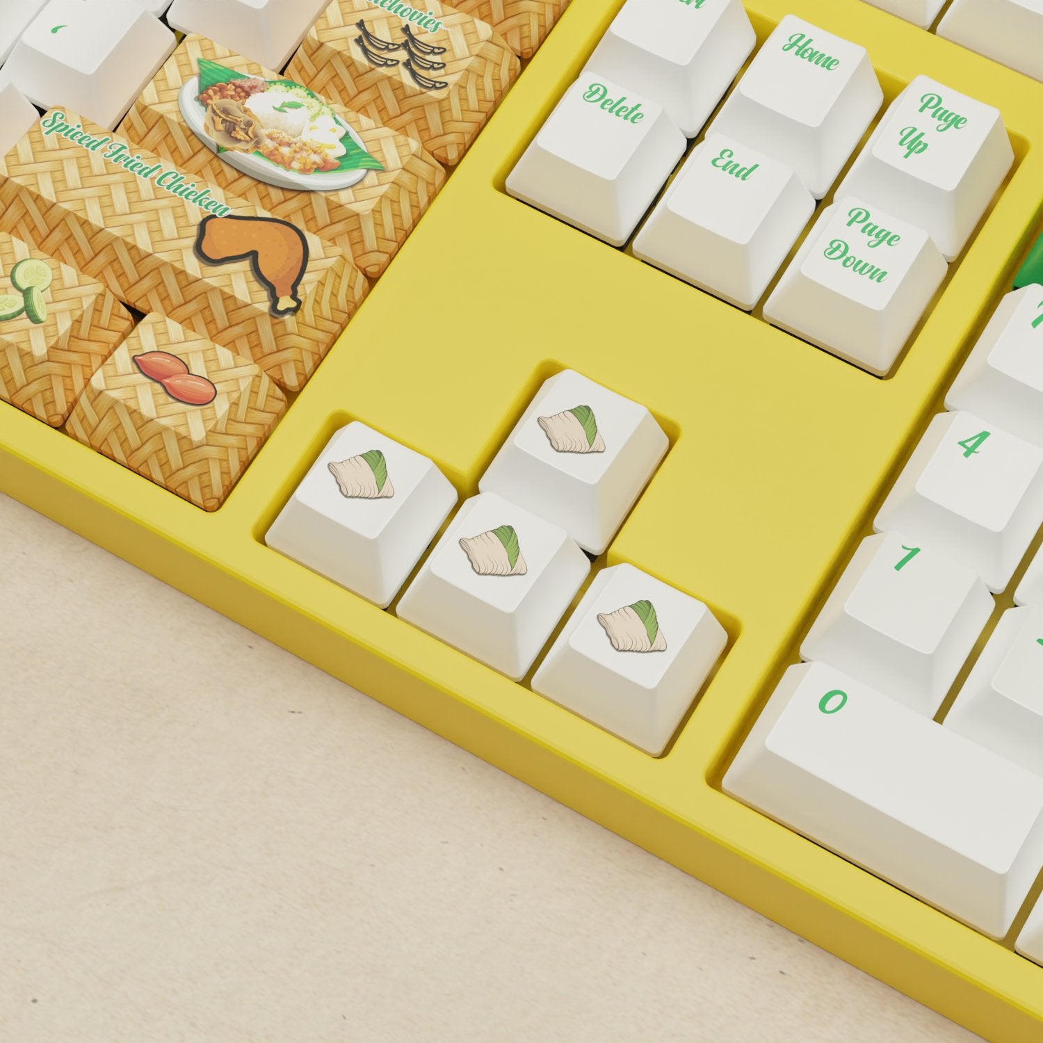 Nasi Lemak Keycaps - Goblintechkeys