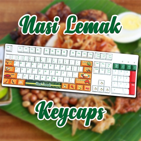Nasi Lemak Keycaps - Goblintechkeys