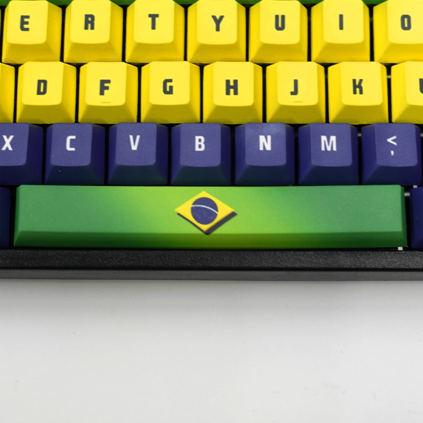 Nation Keycaps | Brazil Keycaps Set - Goblintechkeys