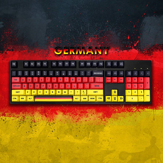 Nation Keycaps | Germany Keycaps Set - Goblintechkeys