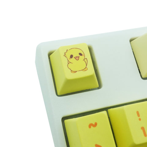 Quacky Duck Keycaps Set | Cute Keycap Sets Keyboard - Goblintechkeys