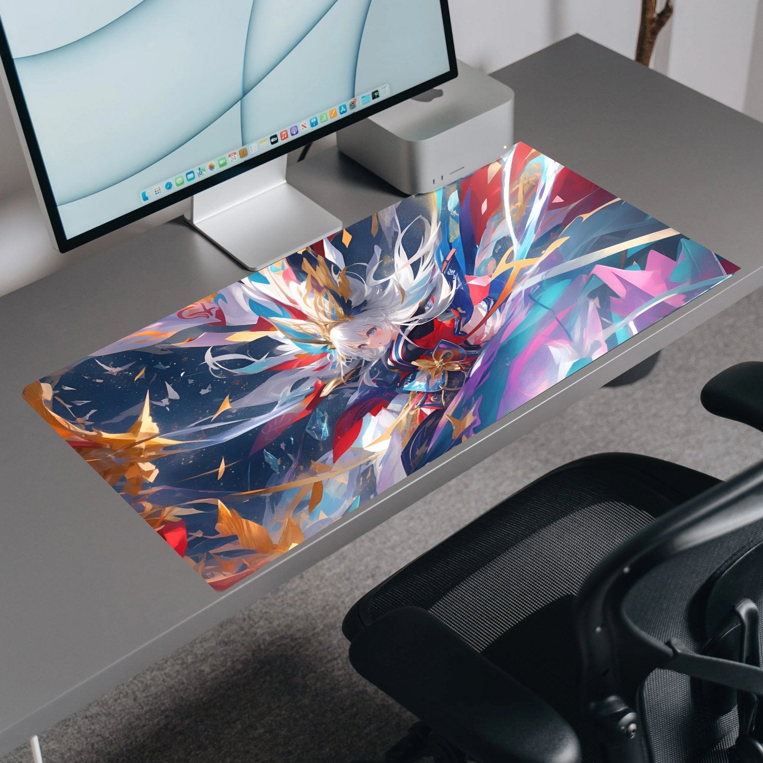 Resonance of Light | Custom Artisan Mousepad | Gaming & Office Desk Mat - Goblintechkeys