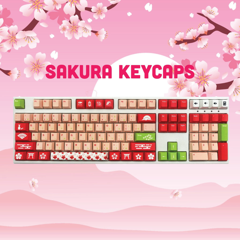 Cherry Blossom Sakura Key Case Key Holder 