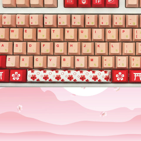 Sakura Keycaps | Cute Keycaps - Goblintechkeys