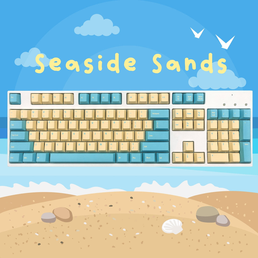 Seaside Sands Keycaps - Goblintechkeys