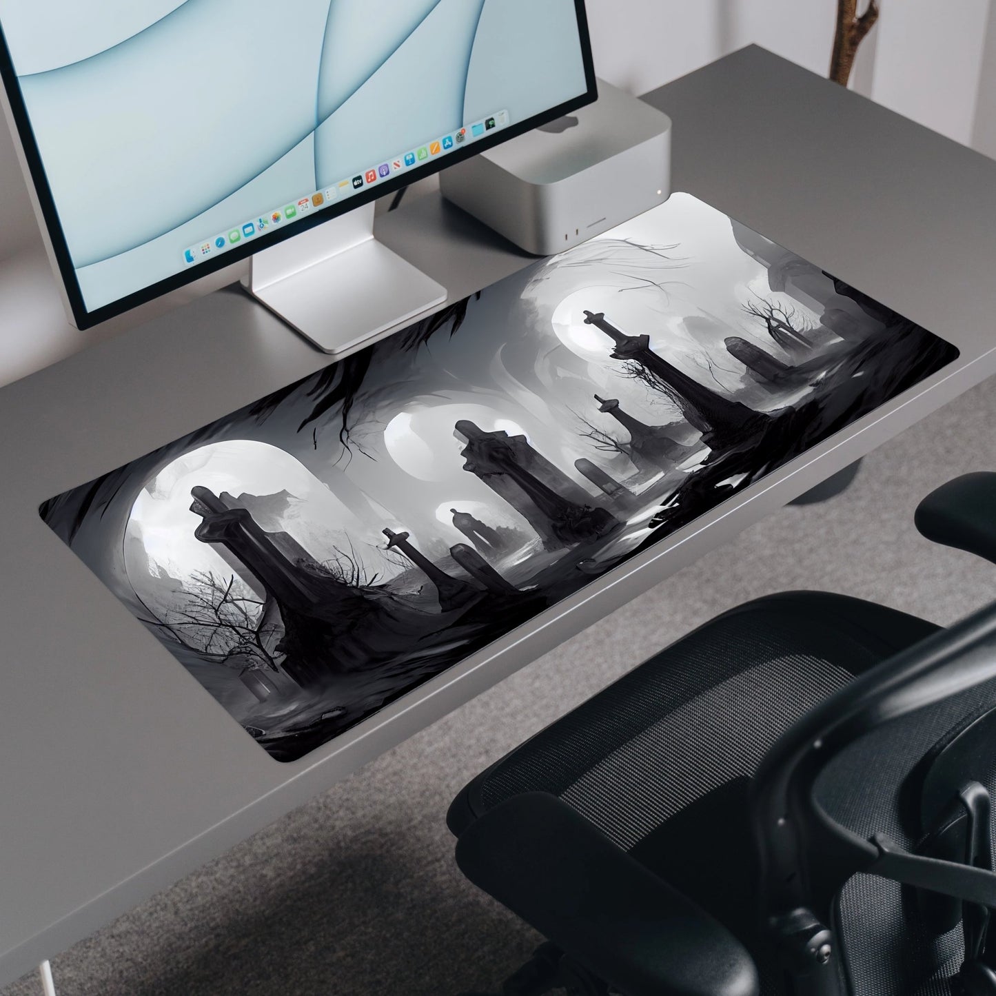 Tombstone Desk Mat | Mouse Pad | Gaming & Office Desk Mat - Goblintechkeys