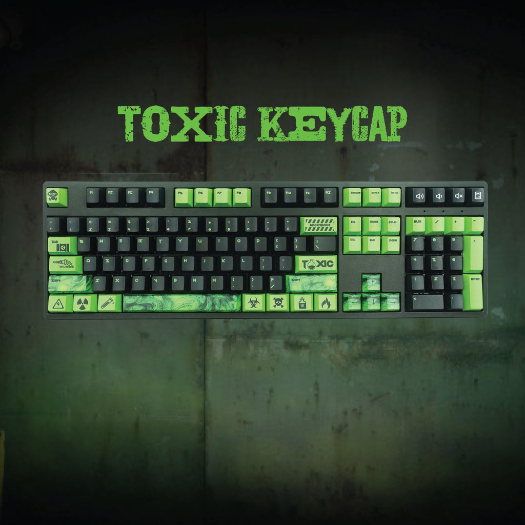 Toxic Keycaps | Cool Keycaps - Goblintechkeys