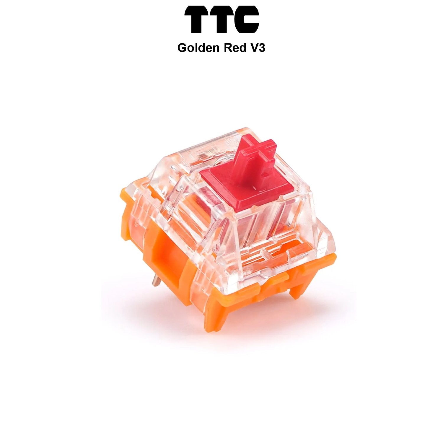 TTC Golden Red V3 Switches - Goblintechkeys