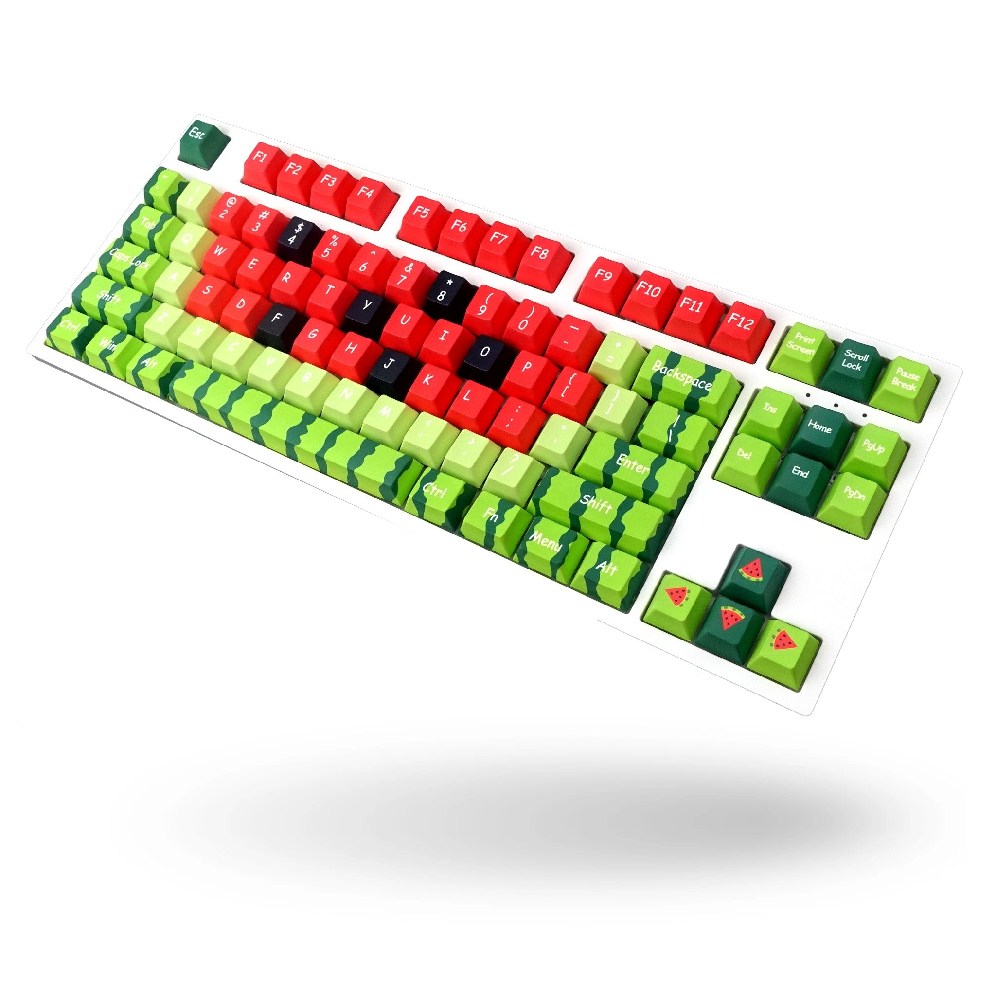 Watermelon Keyboard | Alpha 87 (80%) | 87 Keys Tenkeyless Keyboard - Goblintechkeys