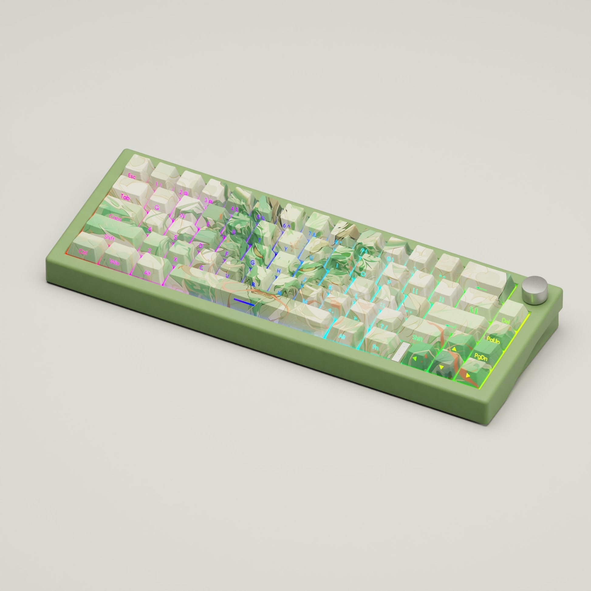 Wind Dragon GMK67 Keyboard(65% Mechanical Keyboard with knob) - Goblintechkeys