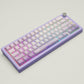 Zen Lavender Gradient GMK67 Keyboard(Wireless 65% Mechanical Keyboard With Knob) - Goblintechkeys